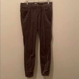 Grey corduroy pants
